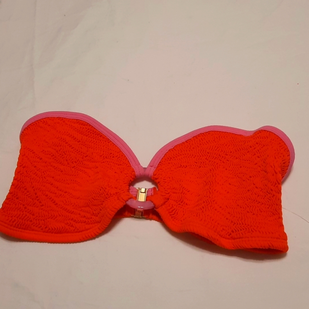 CLEONIE SWIM BIKINI BANDEAU TOP ONE SIZE NWOT